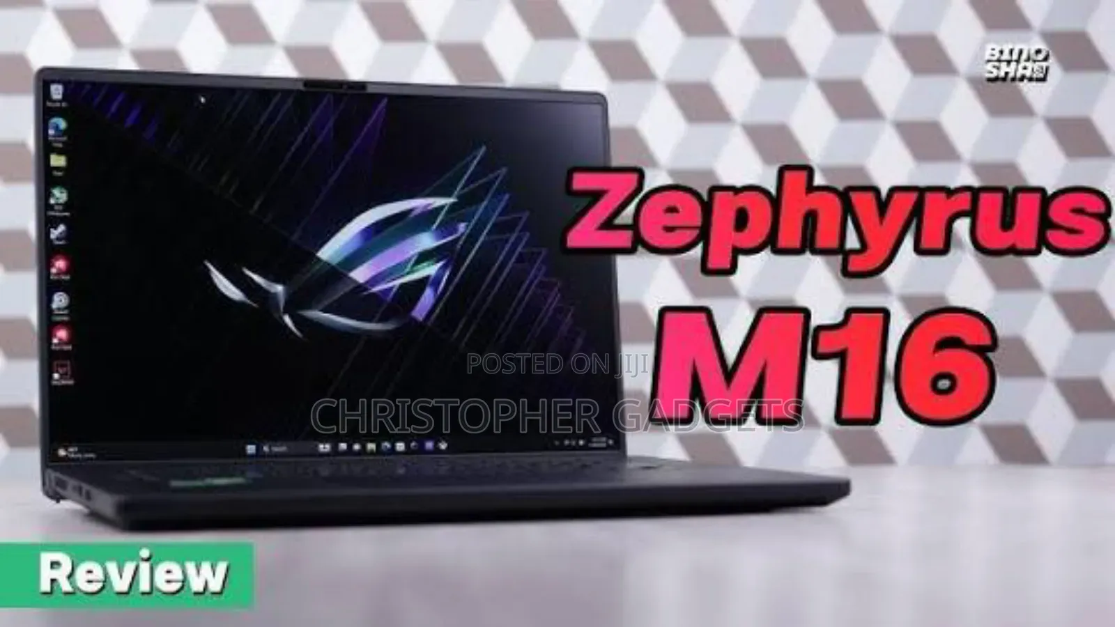 Laptop Asus ROG Zephyrus M16 GU603HR 16GB Intel Core i9 SSD 1T