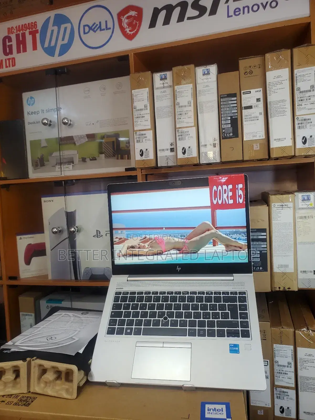 New Laptop HP ProBook 430 16GB Intel Core i5 SSD 256GB