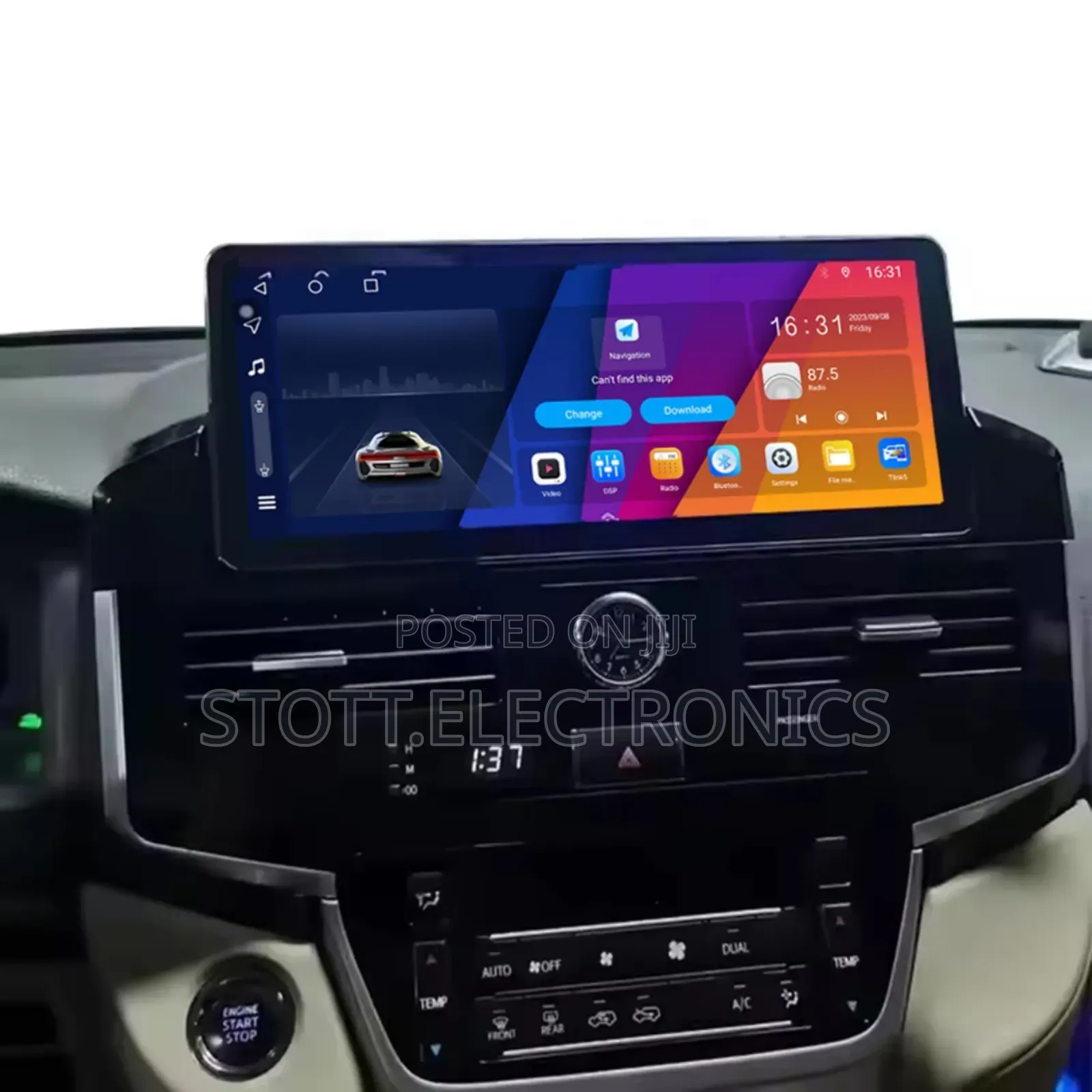 Toyota Land Cruiser 2007-2022 Car Android GPS Navigation System