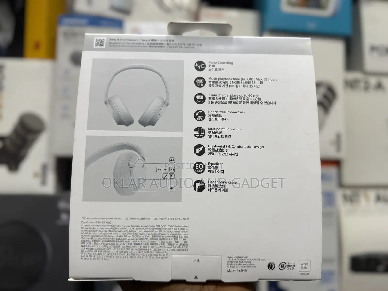 Sony Wh-ch720n Noise Canceling Headphone