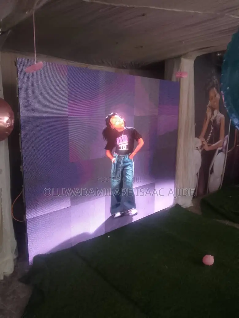 Rental Cabinet Screen: Birthday Screen Display