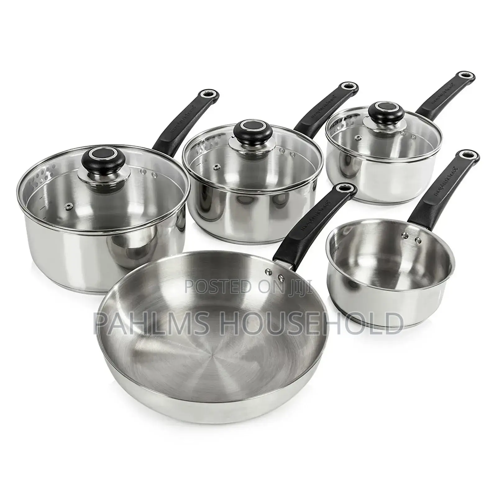Morphy Richards Stainless Steel 5 Piece Pan Set