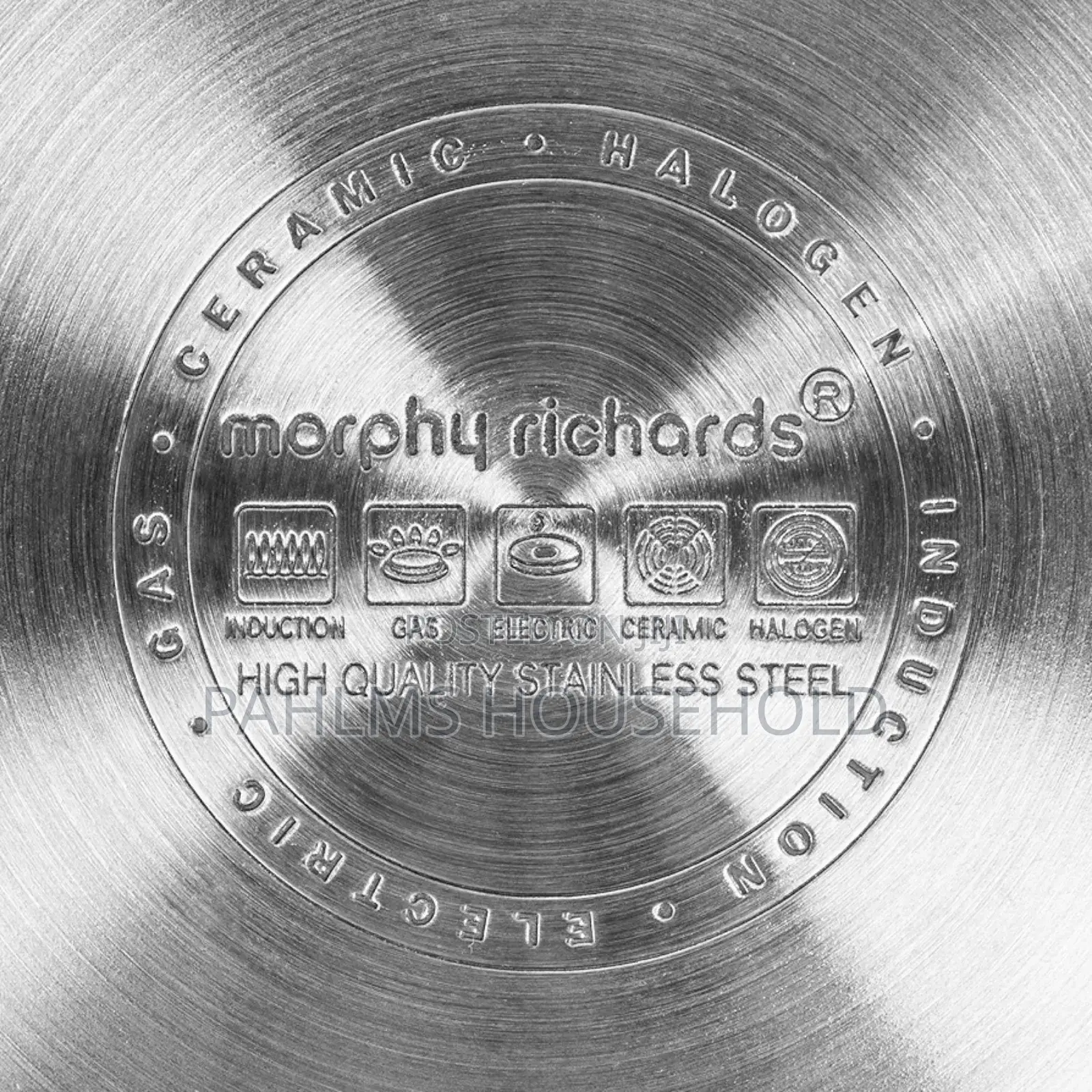 Morphy Richards Stainless Steel 5 Piece Pan Set