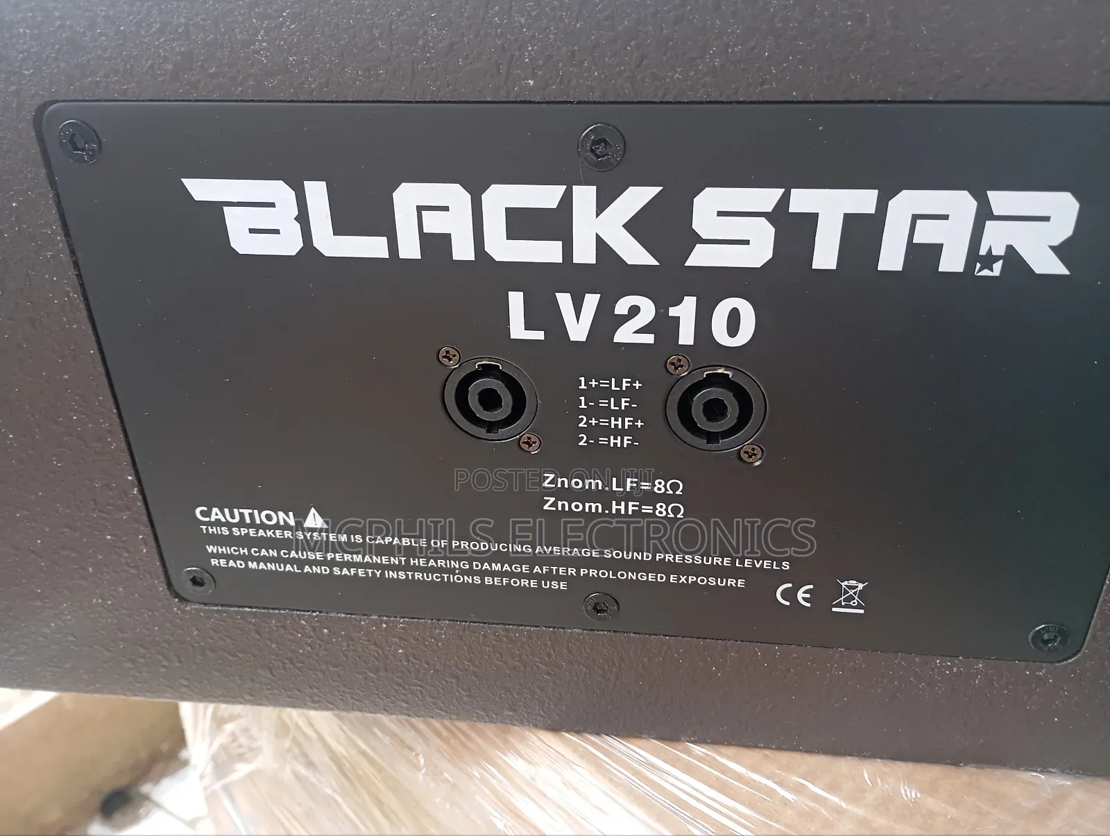 Black Star 10 Inches Line Array Speakers Lv-210
