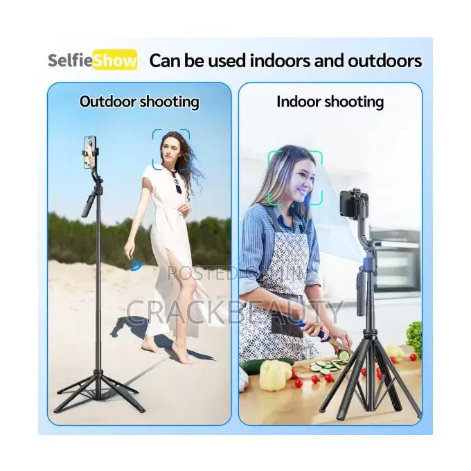 C17 Ai Face Tracking Gesture Control Selfie Stick Tripod Stand 360