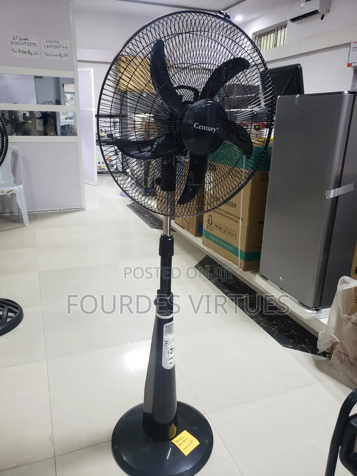 Century Rechargeable Fan