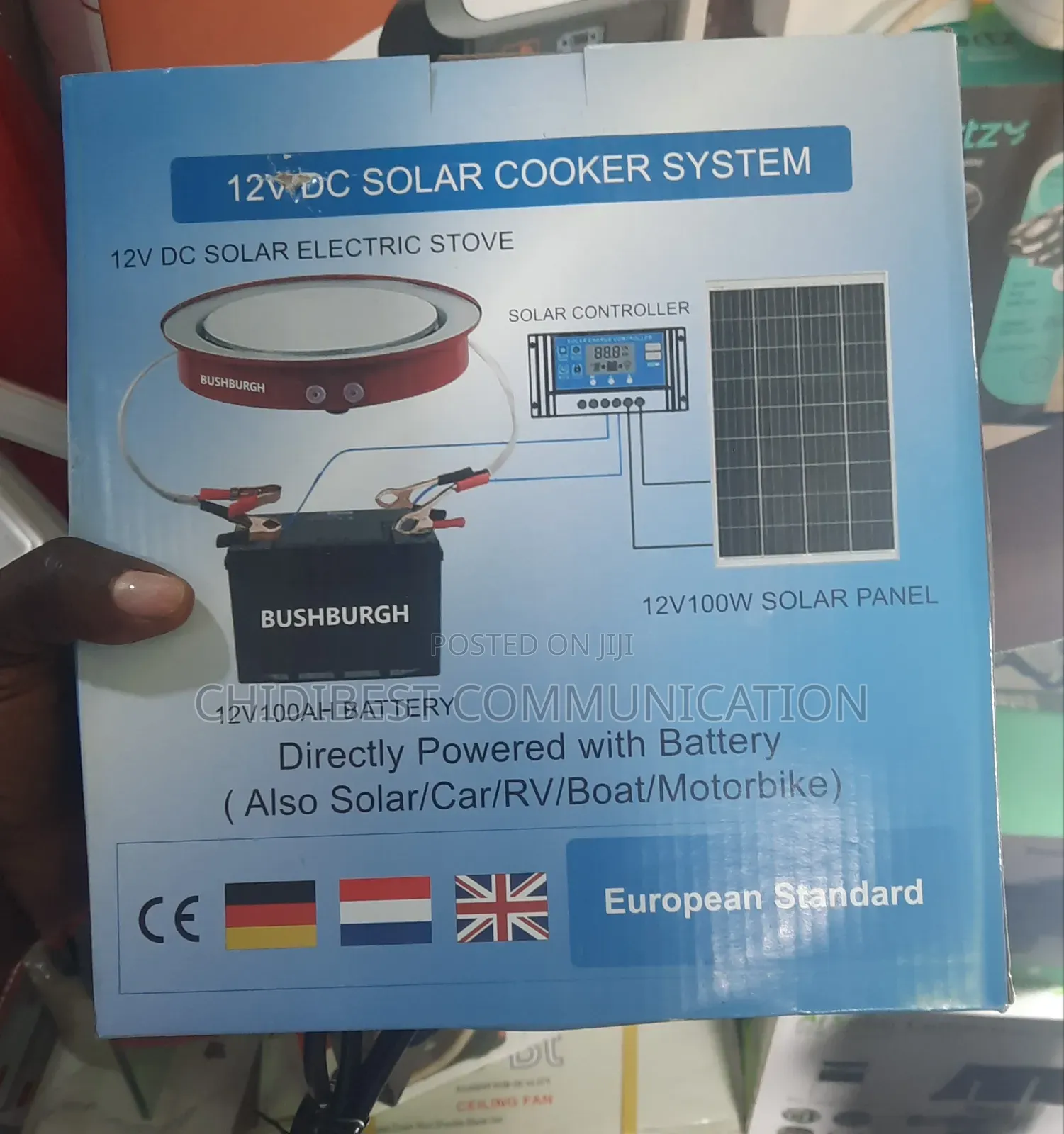 12v Dc Solar Cooker System Is Available