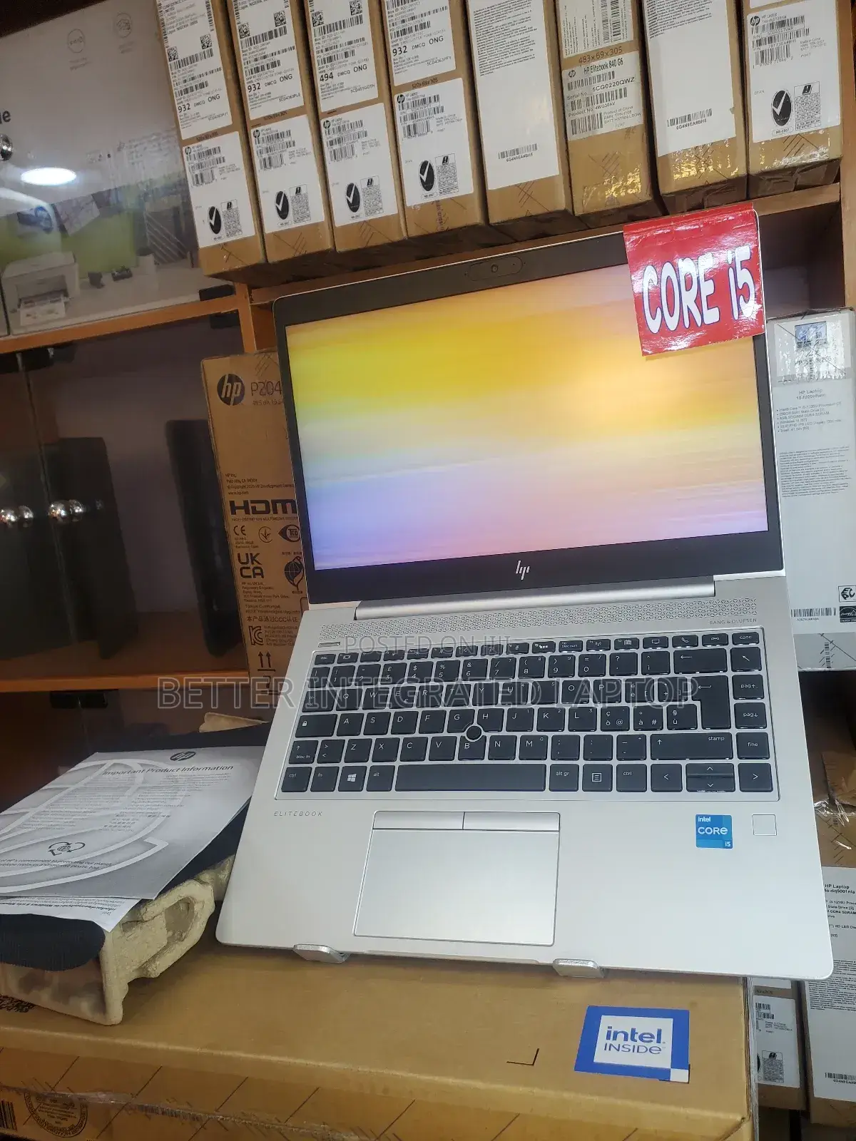 New Laptop HP ProBook 430 G2 8GB Intel Core i5 SSD 512GB