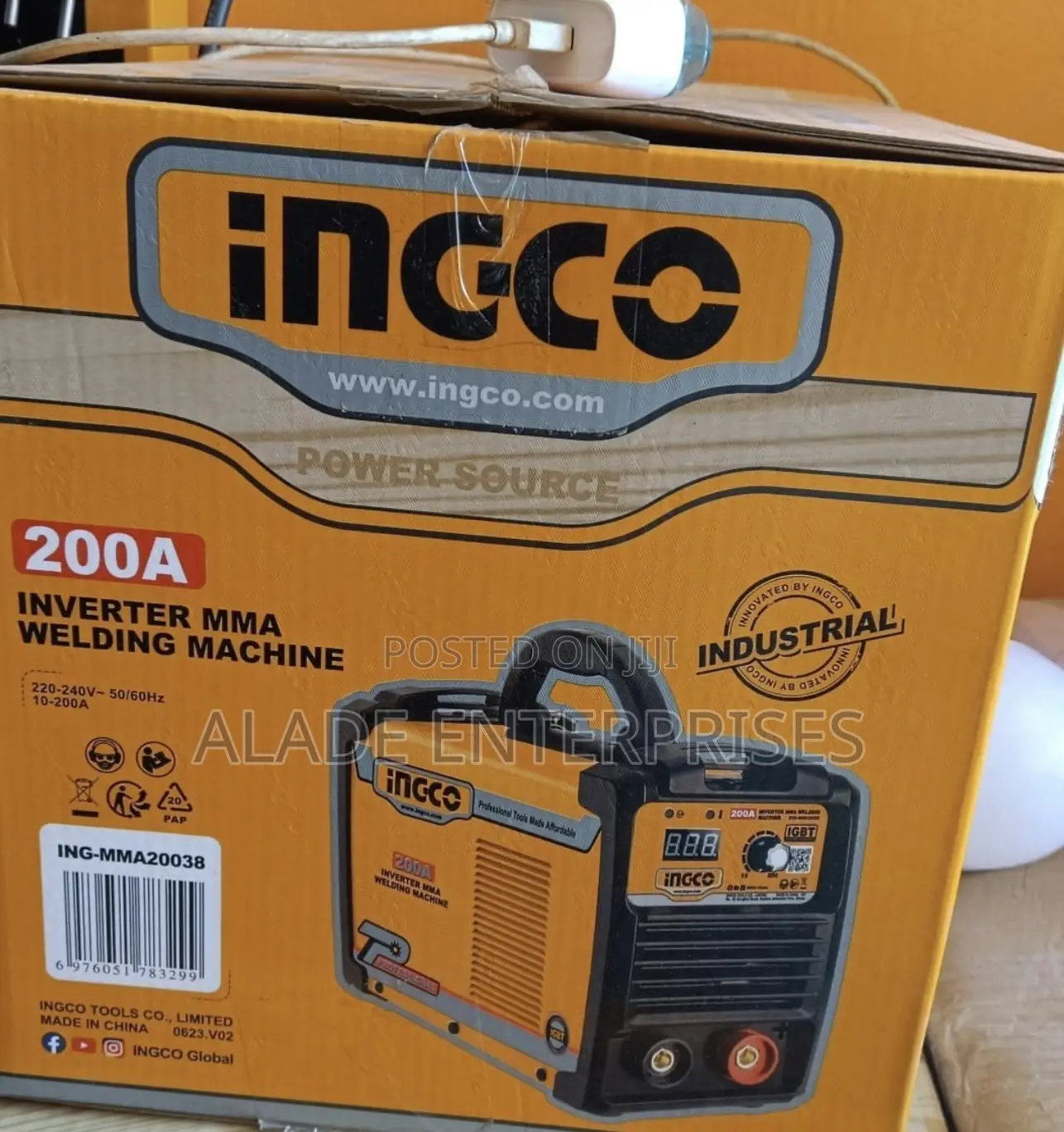 Ingco 200a Inverter Mma Welding Machine With Igbt Technology