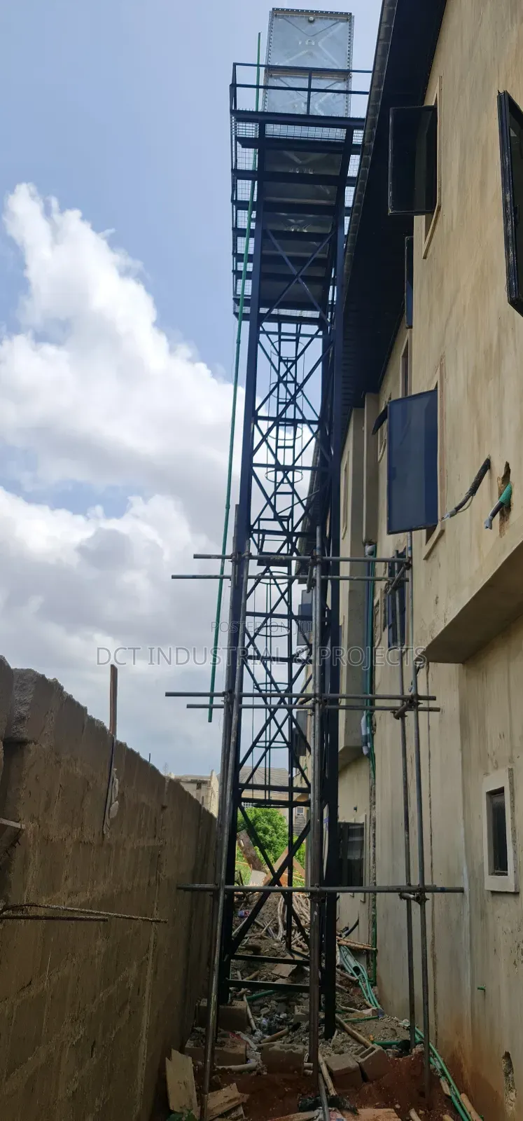 Steel Water Tank Constructions / Tank Scaffolds Erection