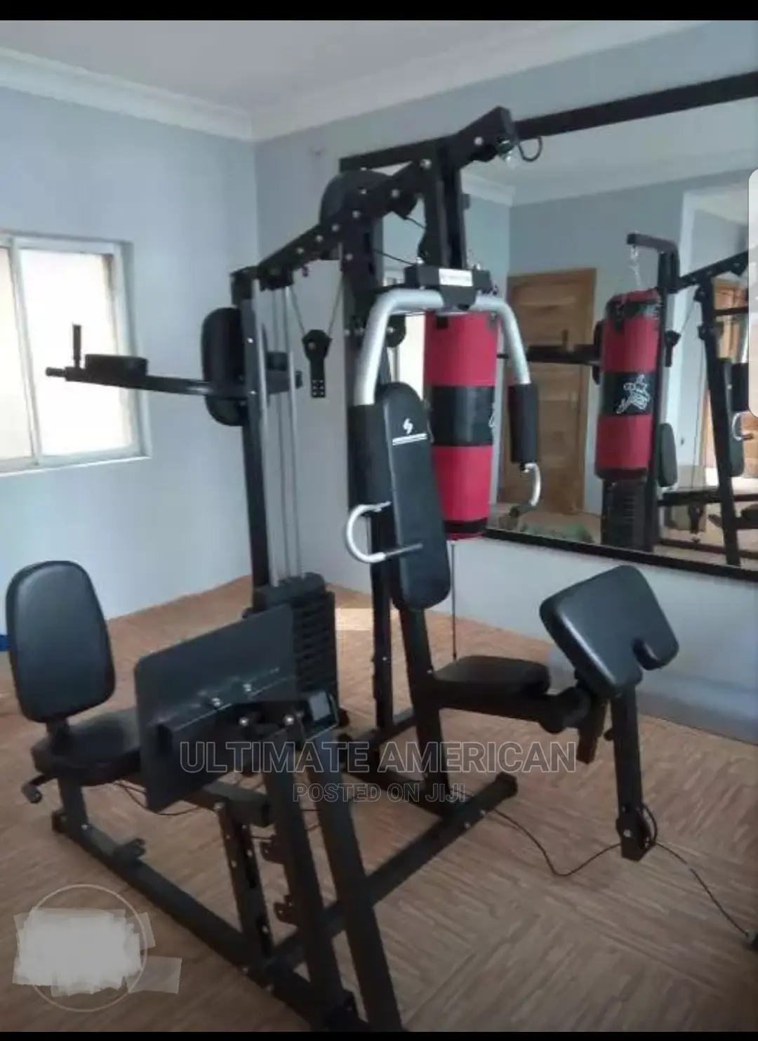 GYM With Punching Bag (5)Station