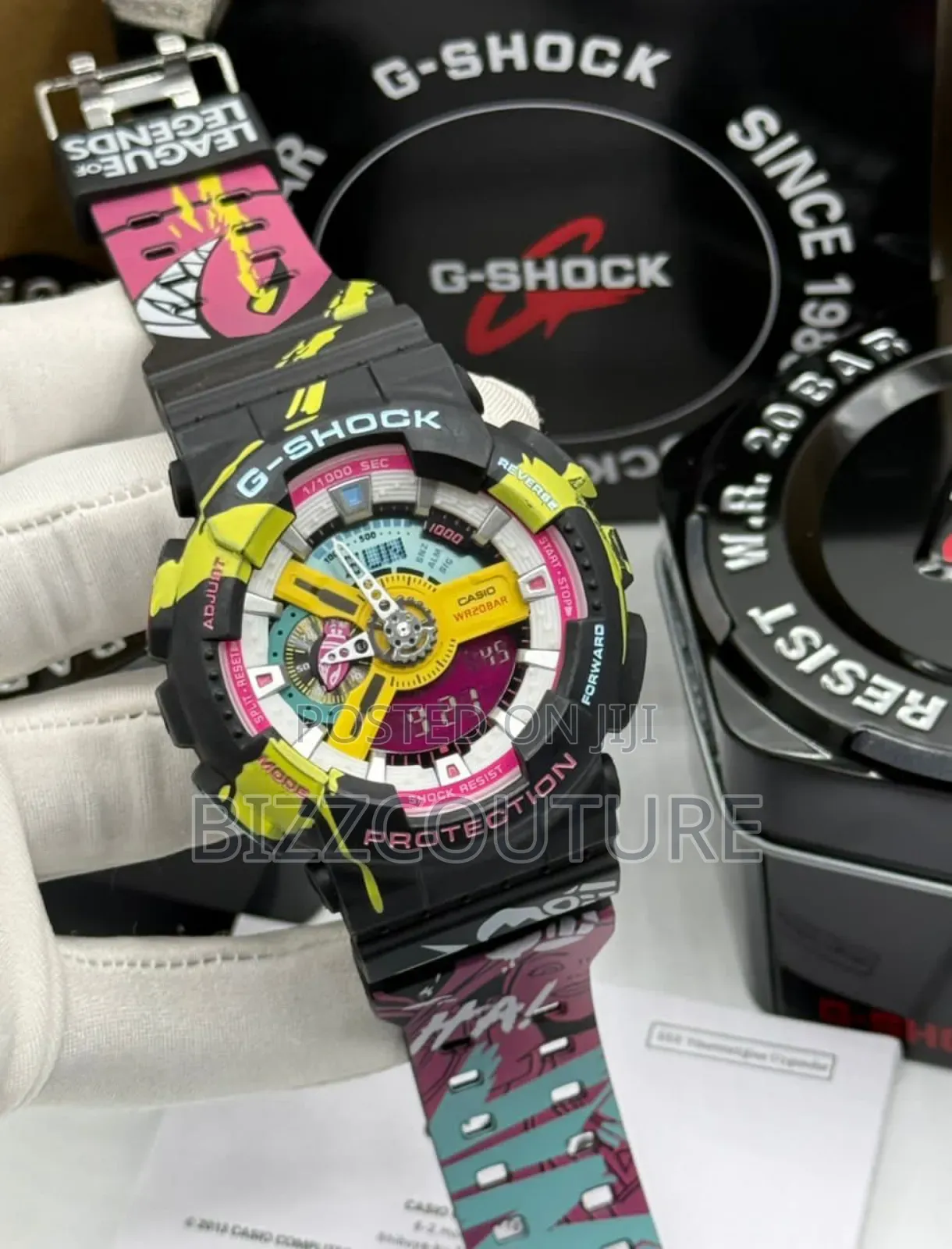 Original G-Shock Rubber Strap Quartz Calendar Watch