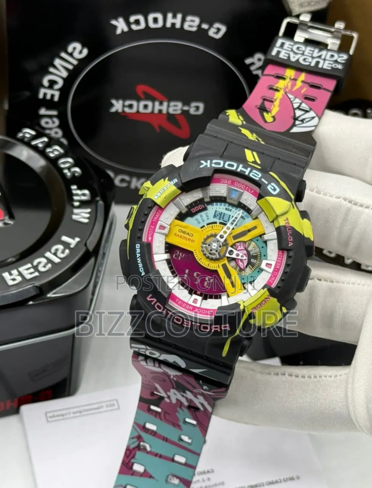 Original G-Shock Rubber Strap Quartz Calendar Watch