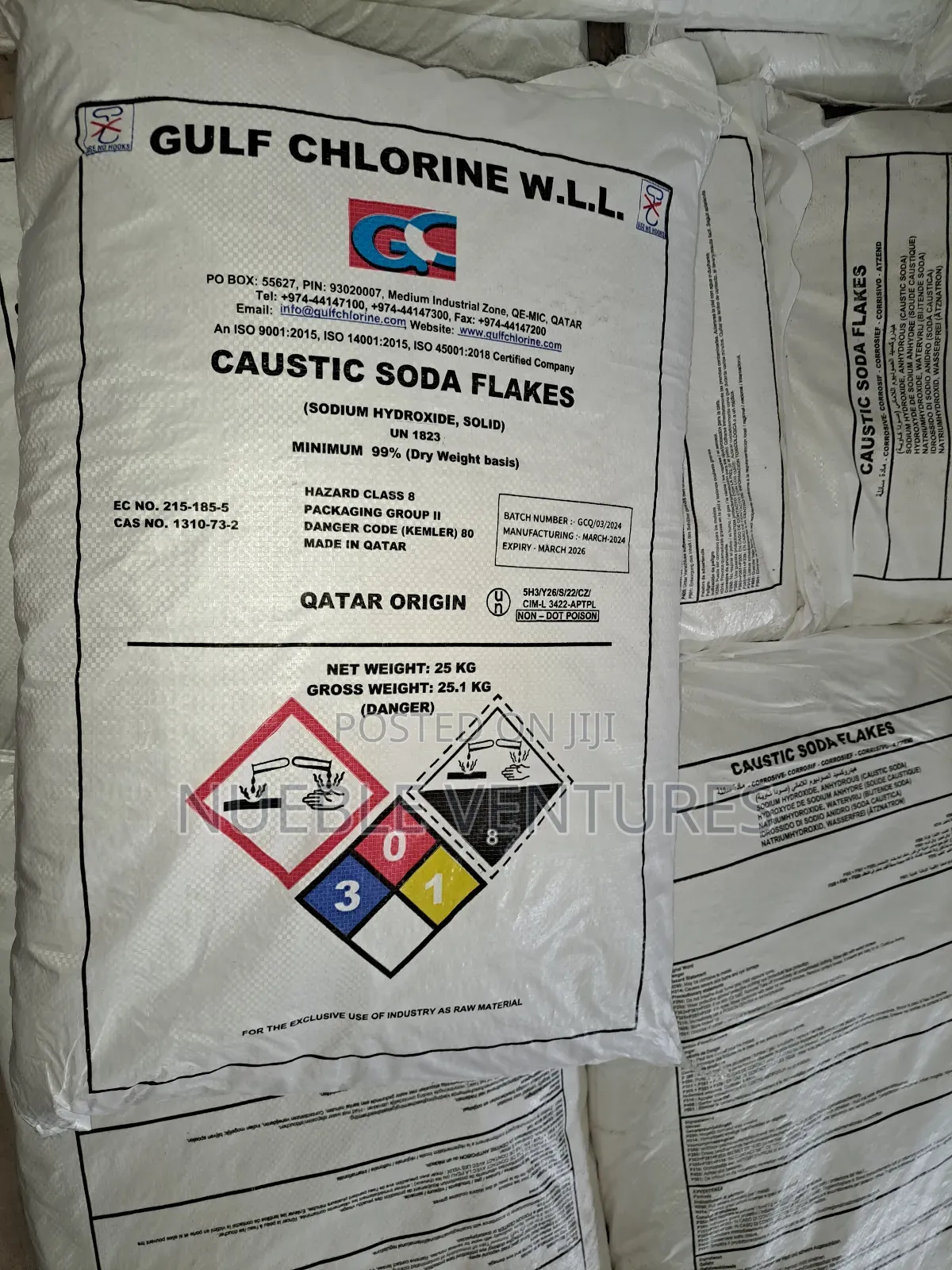 Caustic Soda Saudi Arabia/Qatar