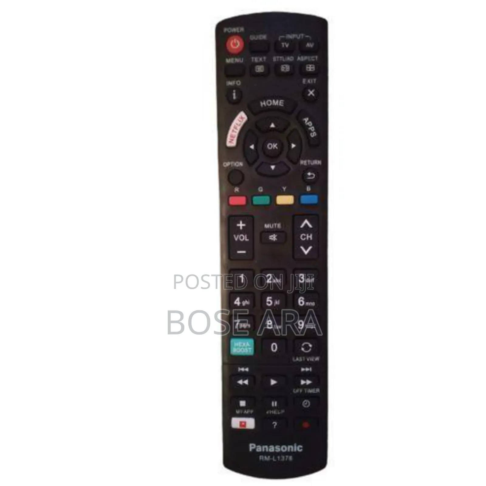 Panasonic Smart Tv Remote Control