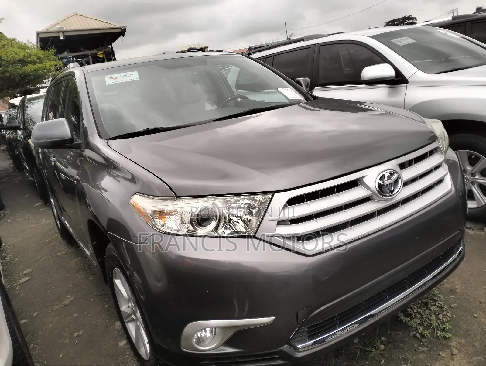 Toyota Highlander 3.5L 4WD 2013 Gray