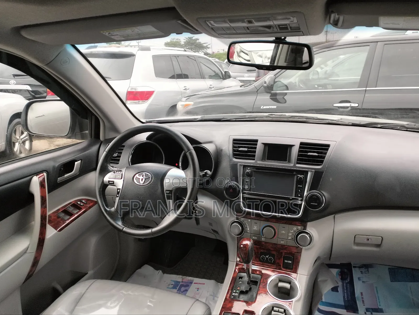 Toyota Highlander 3.5L 4WD 2013 Silver