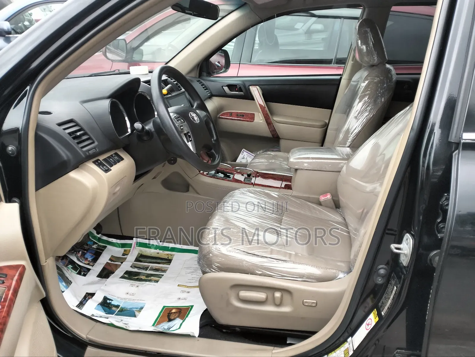 Toyota Highlander 3.5L 4WD 2013 Black