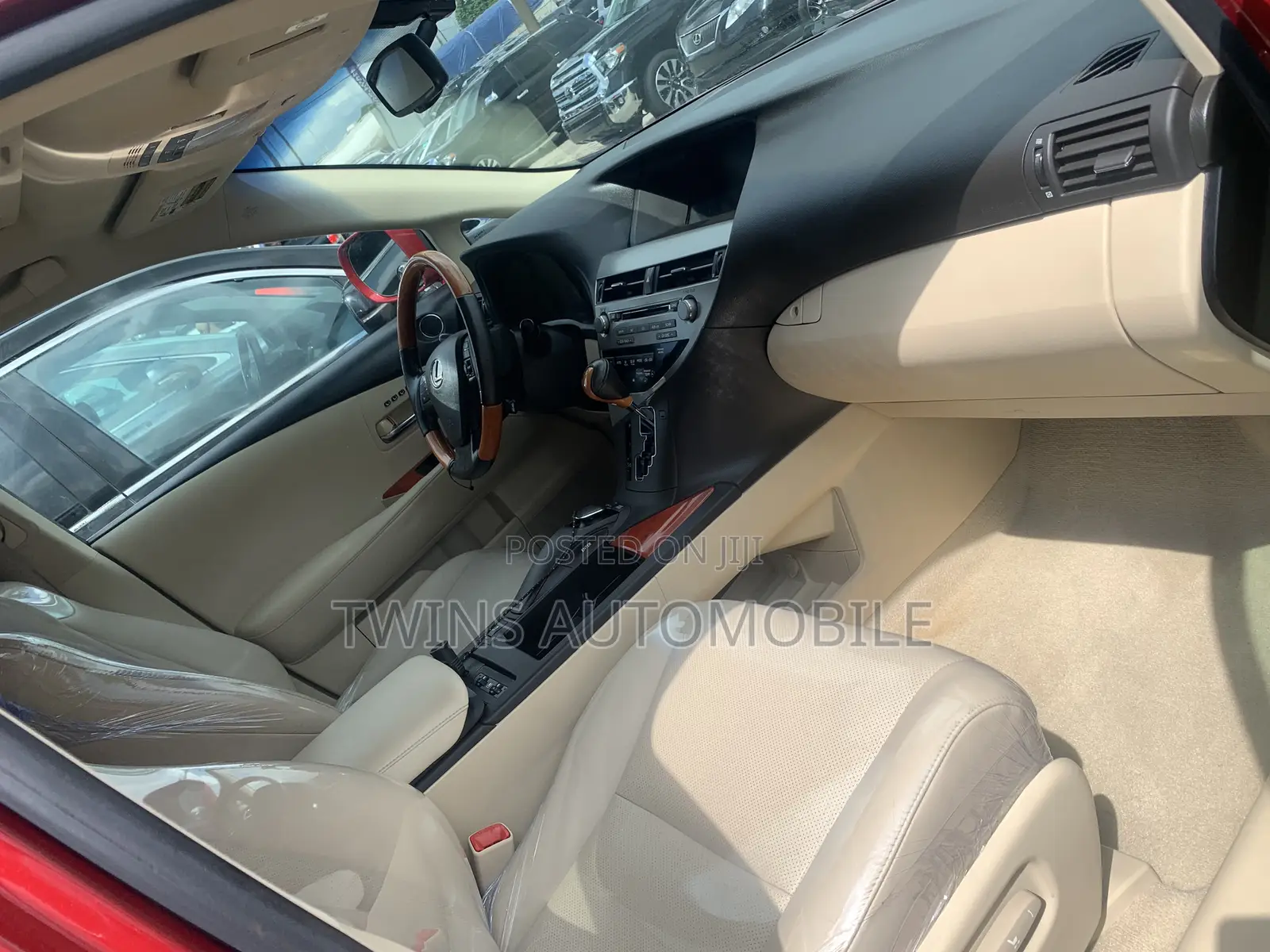 Lexus RX 350 AWD 2012 Burgundy