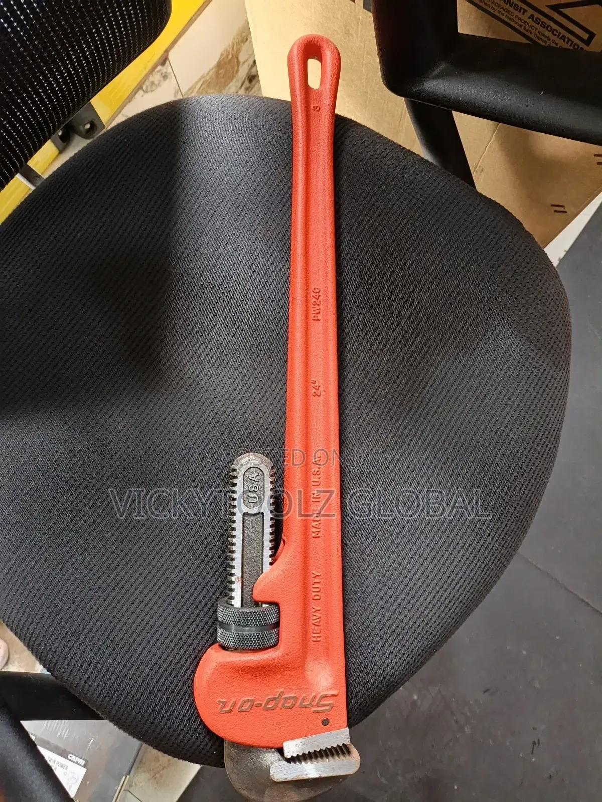 Snap-on Pipe Wrench 24" Usa Product.