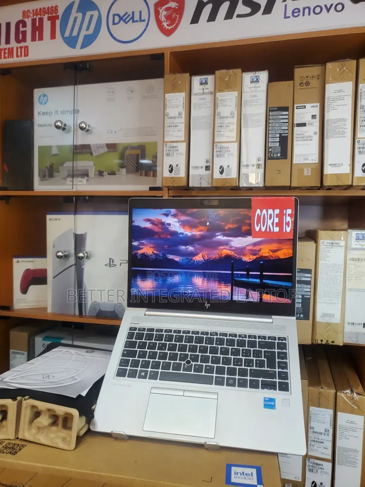 New Laptop HP ProBook 440 8GB Intel Core i5 SSD 512GB