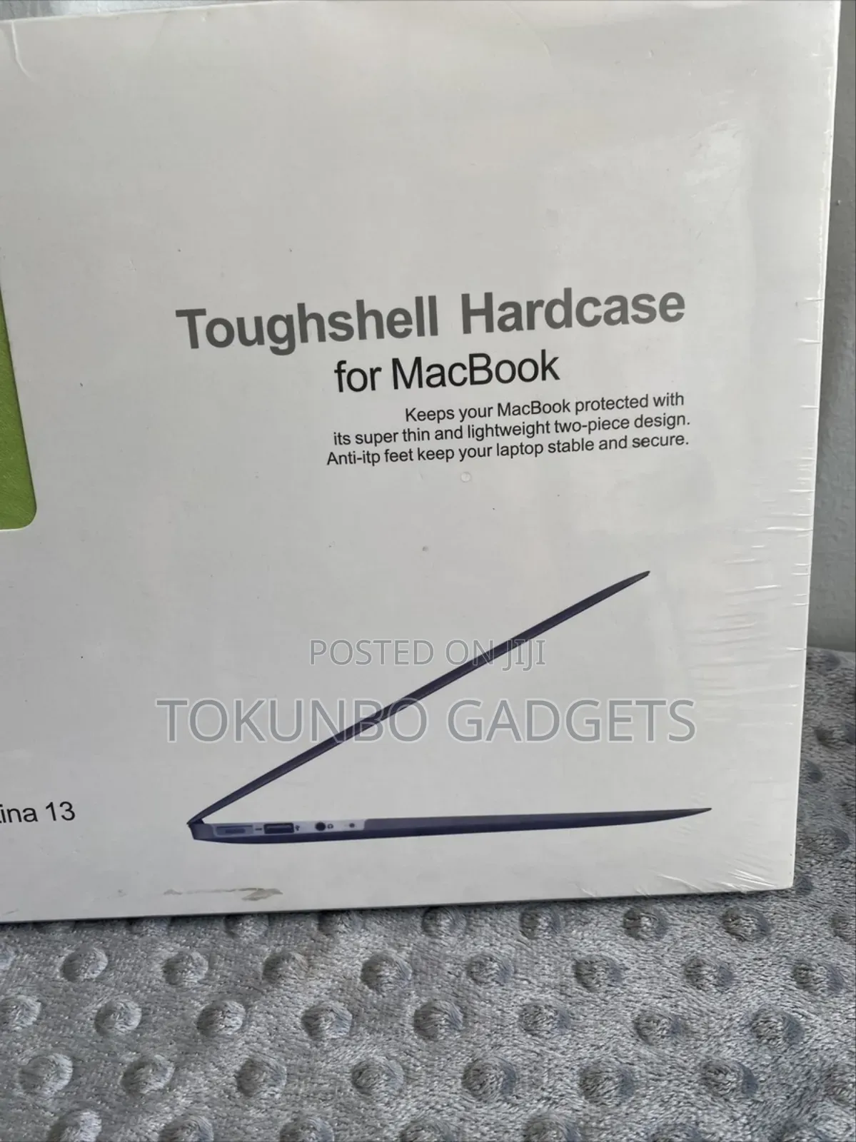 Toughshell Hard Case Cover for Macbook Air, Pro and Retina 13