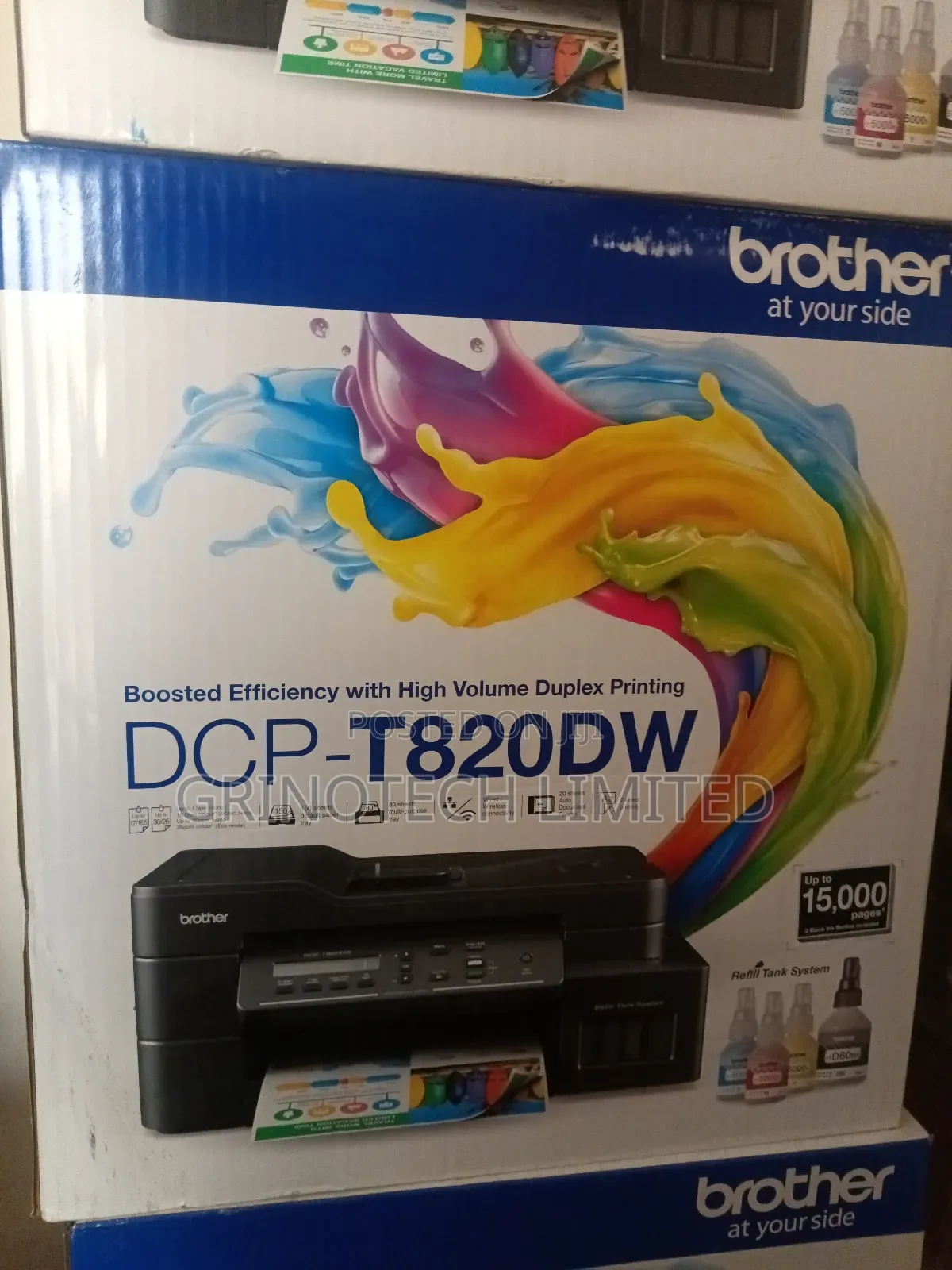 Brother DCP T820dw All in One Multifunction Printer