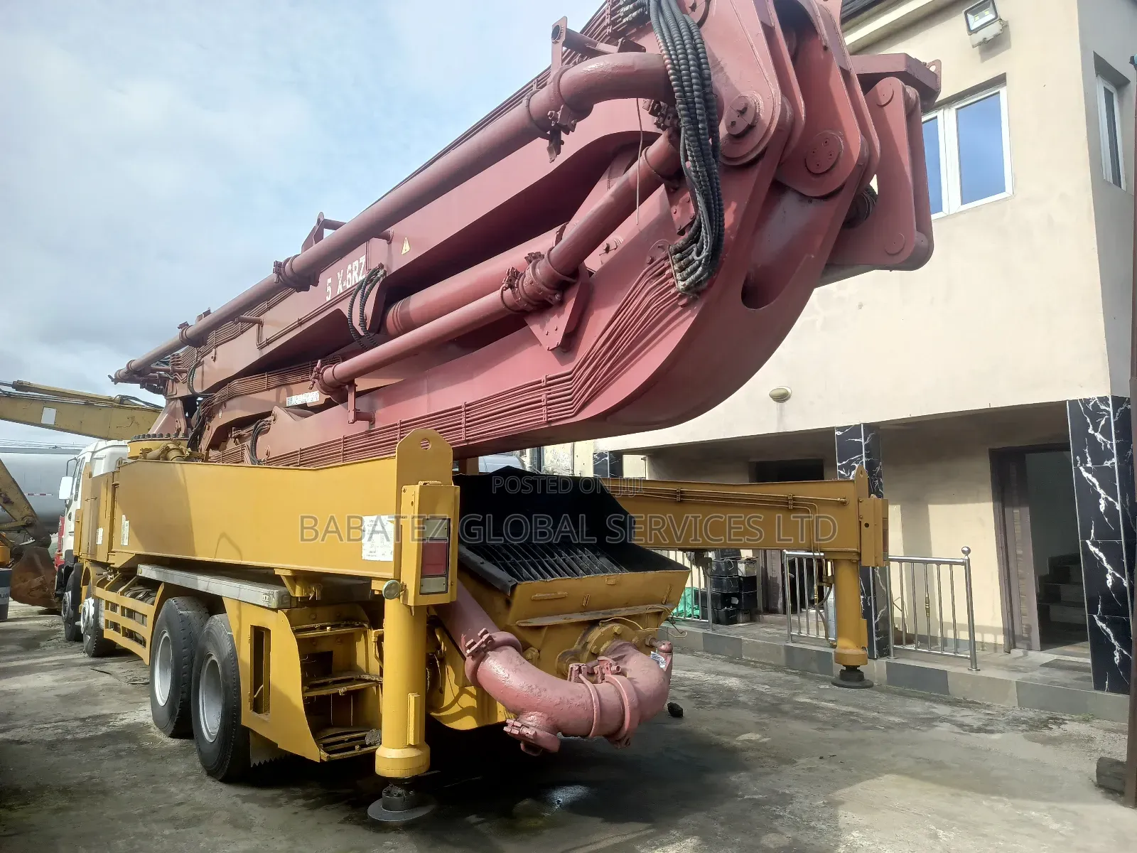 54 Meters Concrete Pump