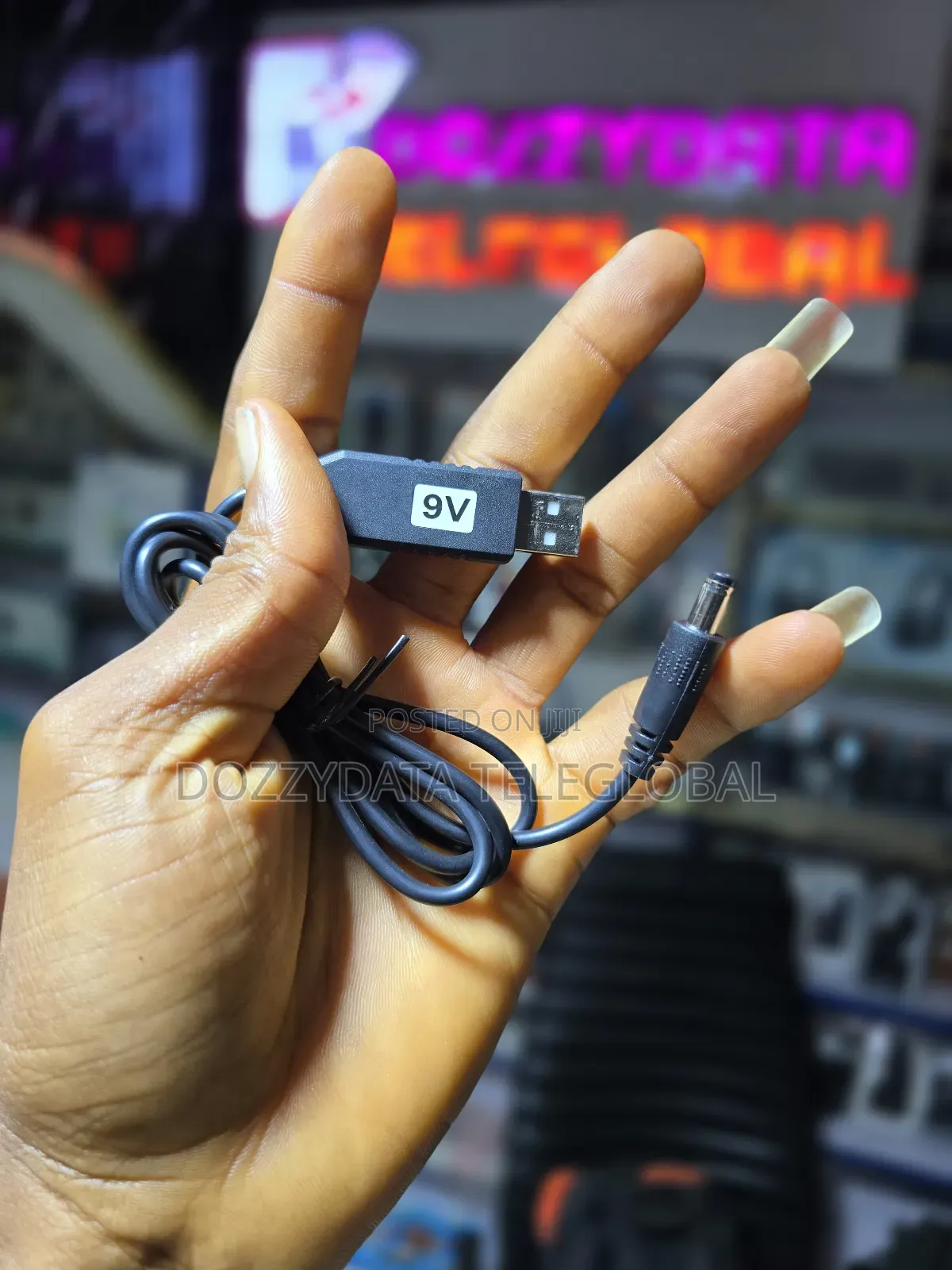 Usb 5v to 9v/12v Cable for Using Router With Powerbank