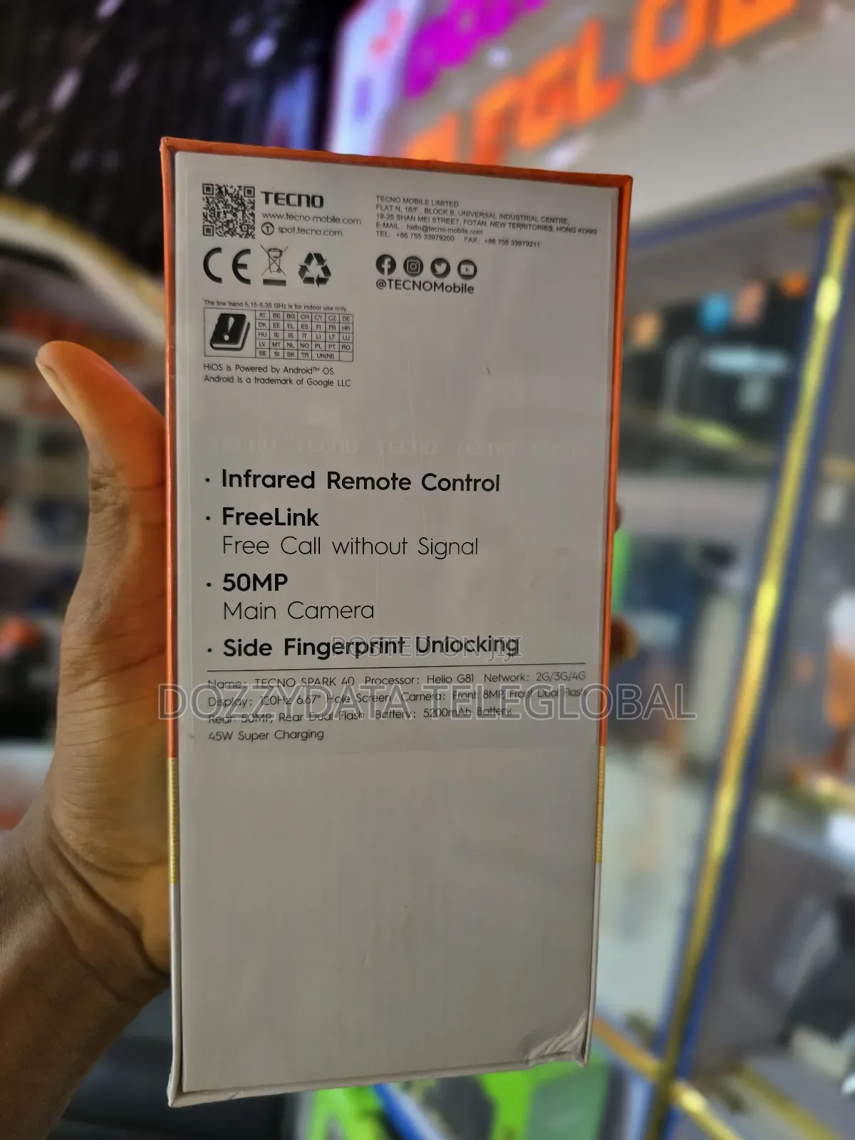 New Tecno Spark 40 256 GB