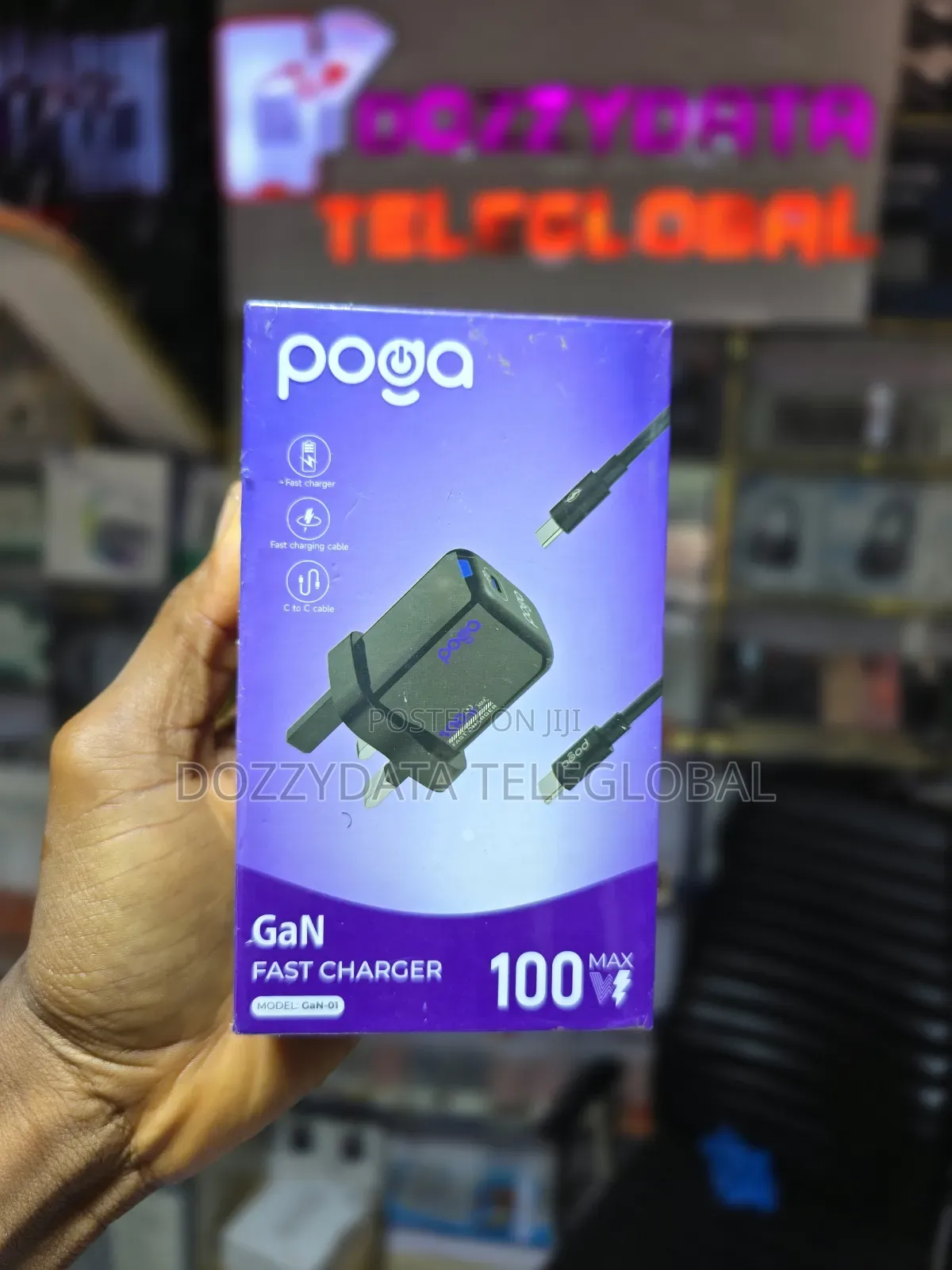 Poga Gan 100w Max Fast Charger