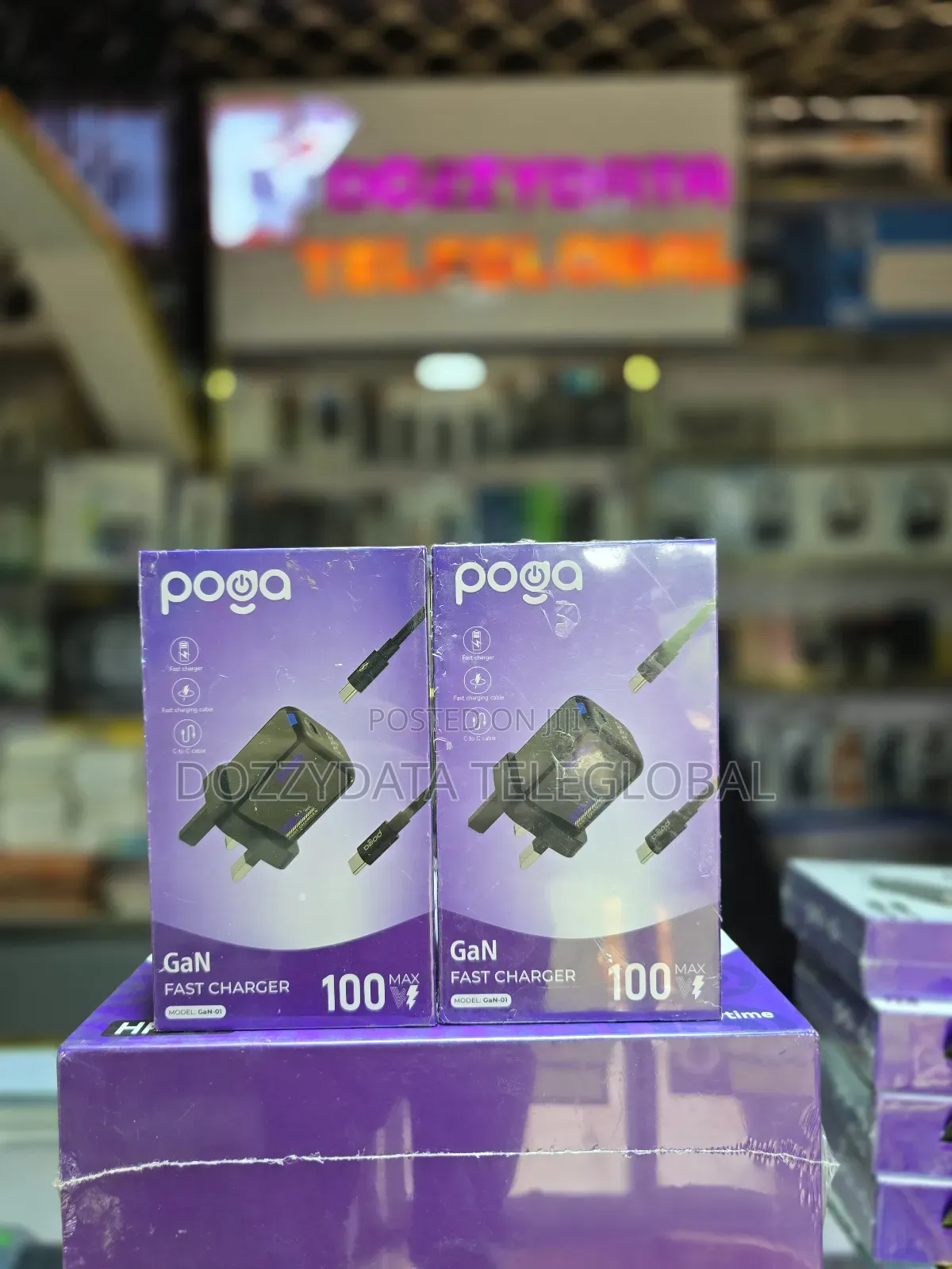 Poga Gan 100w Max Fast Charger