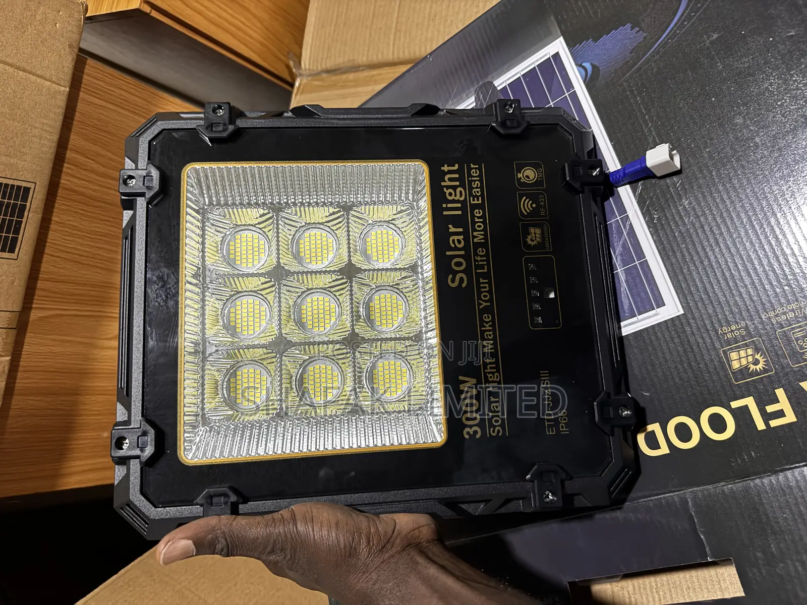 Sensor Solar Flood Light D2 300w