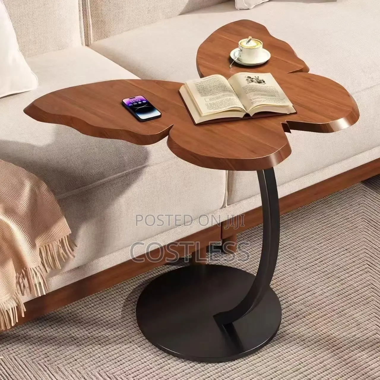 Butterfly-Shaped Side Table