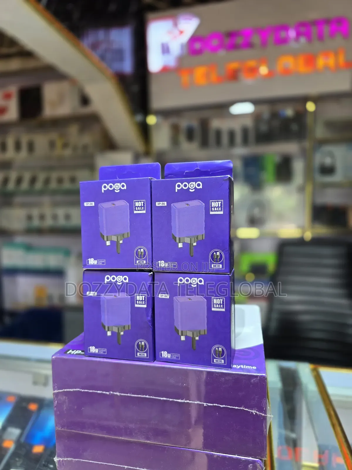 Poga 18w Fast Charger With a Micro Usb Cable (3p-06)