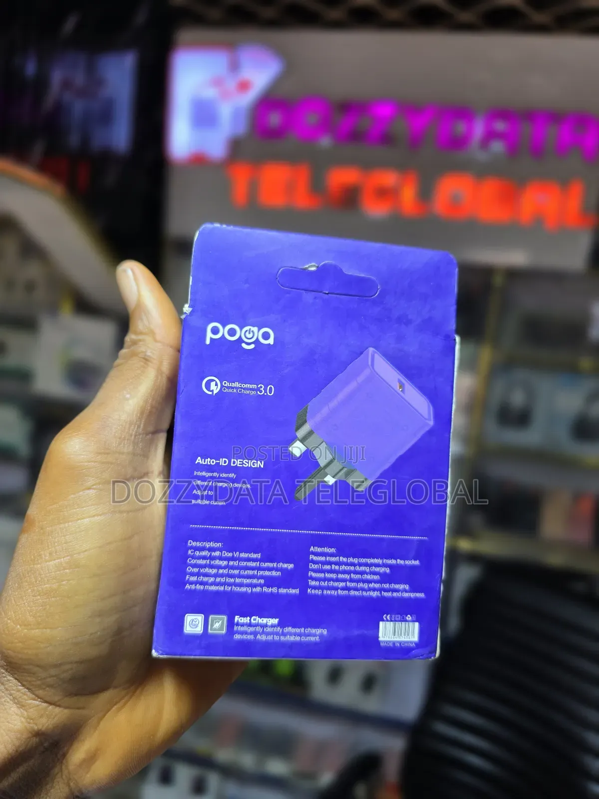 Poga 18w Fast Charger (3p-06t)