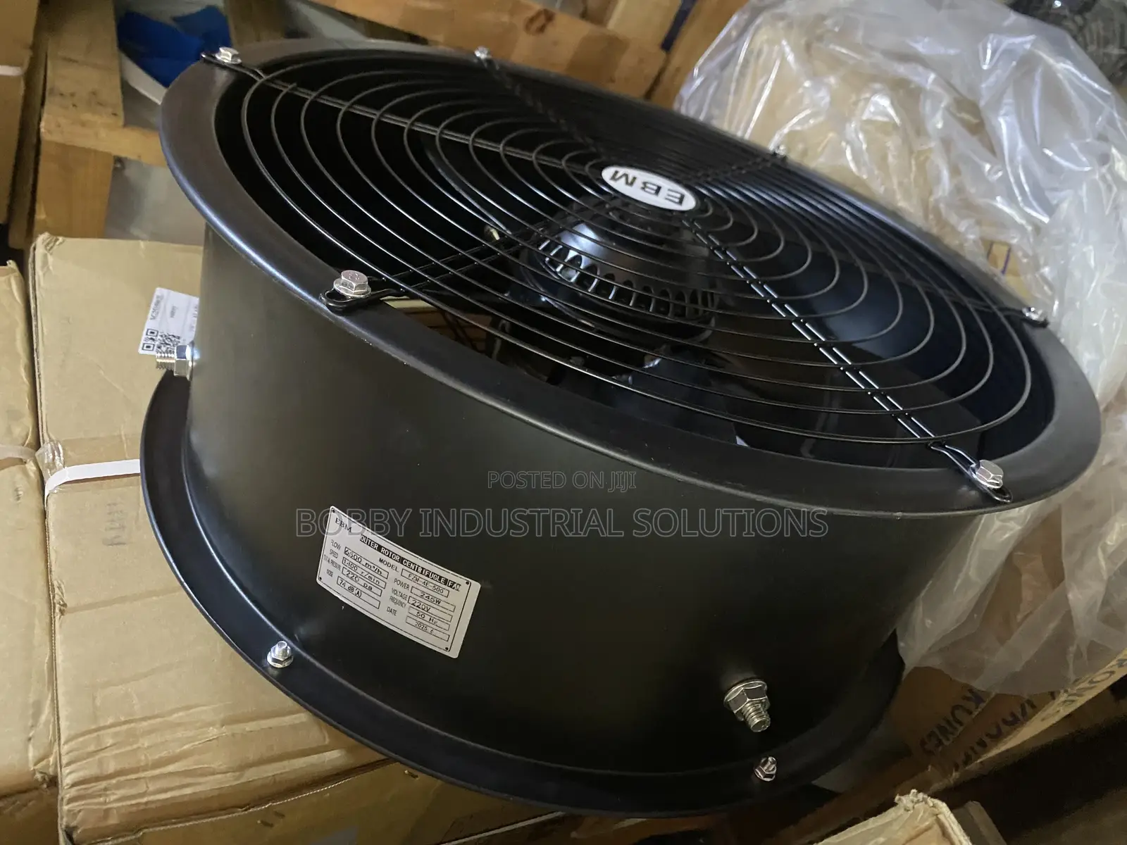 16”Inch Ebm Fan Extractor High Speed Fan