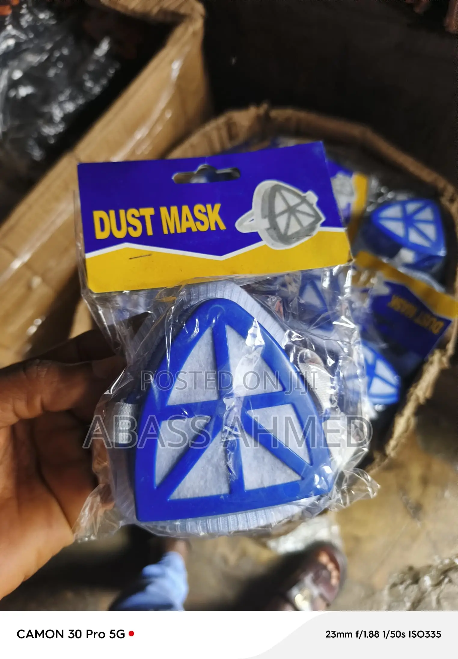 Dust Mask Available