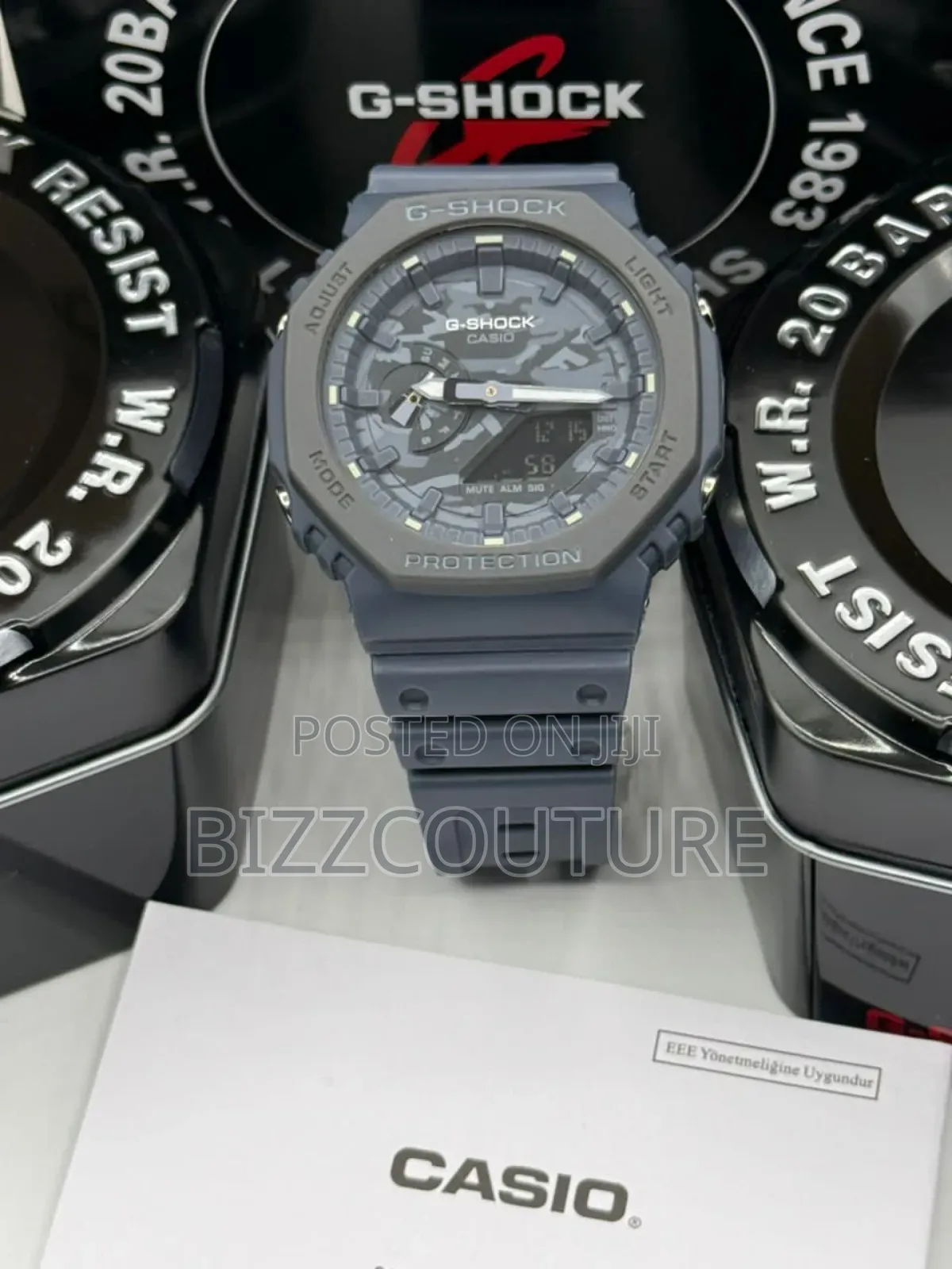 Original G-Shock Rubber Strap Quartz Watch
