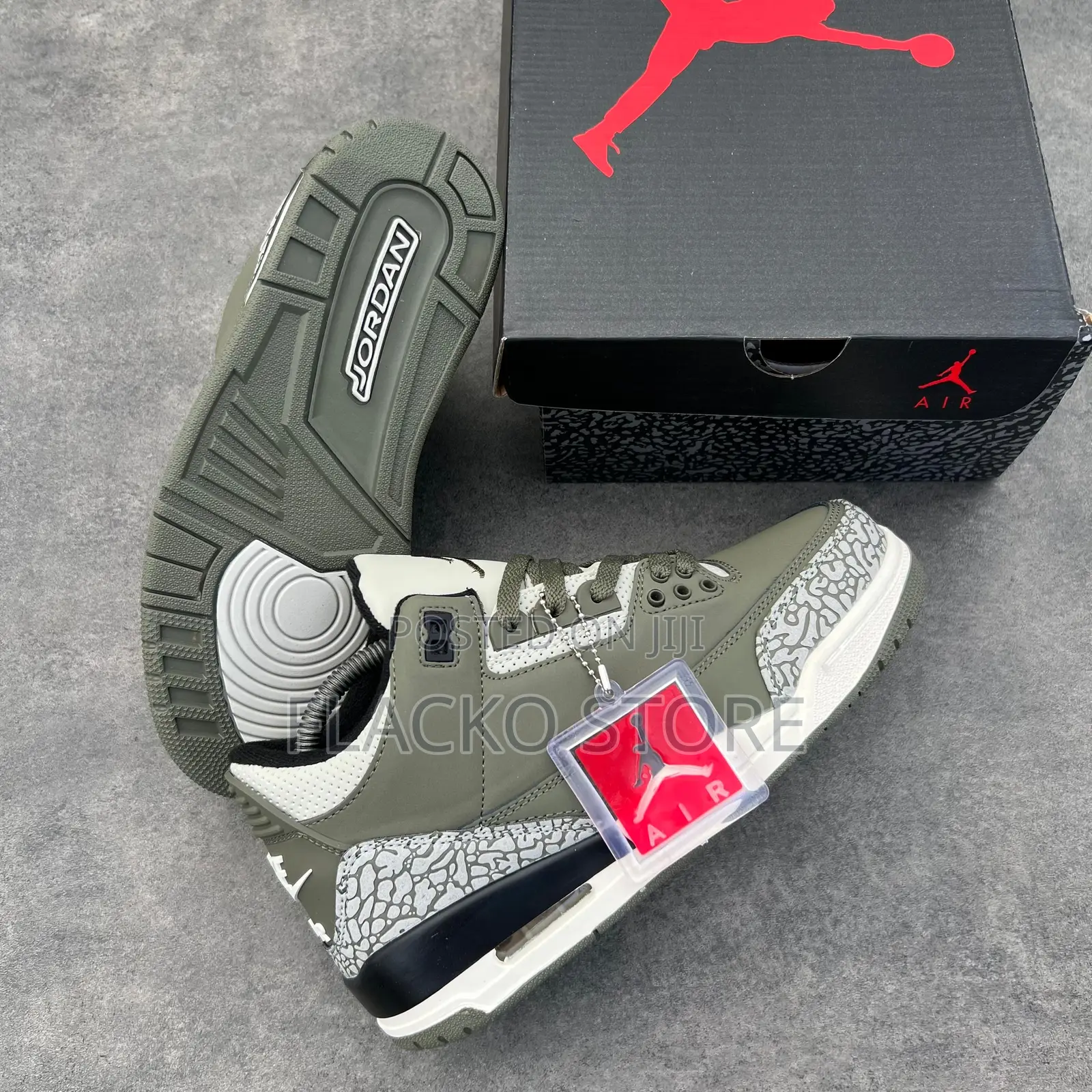 Original Air Jordan 3 Retro Family Affair Sneakers