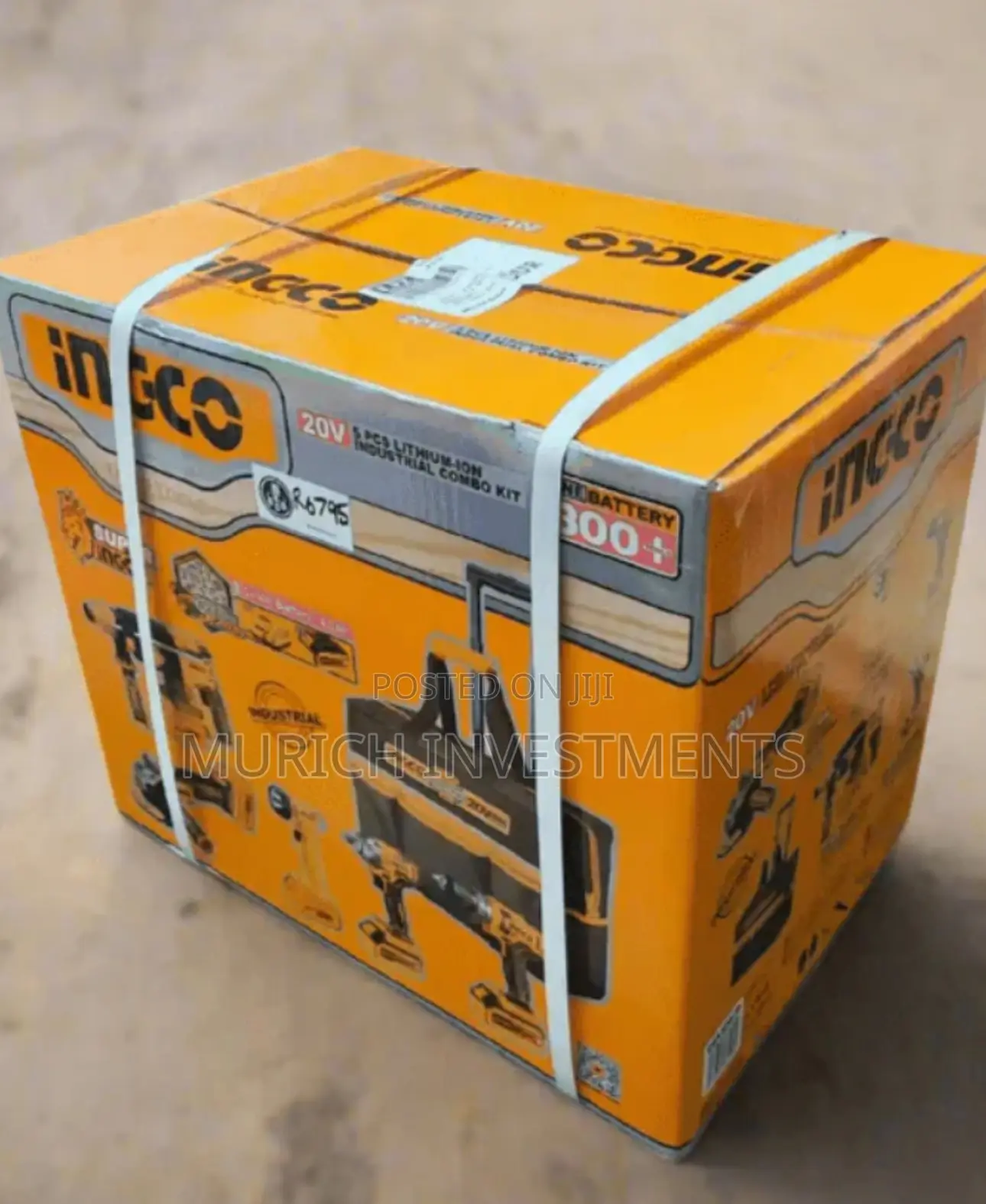 Ingco 5-in-1 Cordless Combo Kit – 20v Professional Power Tools Set