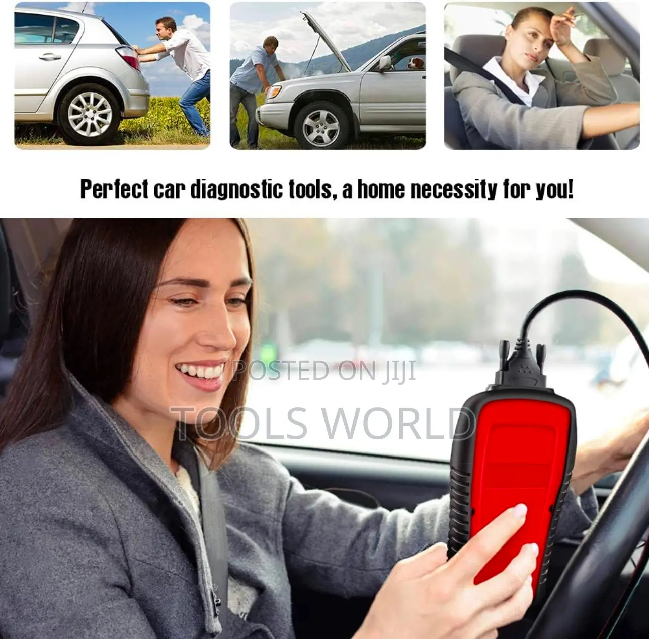 Obd2 Scanner Automotive Fault Diagnosis Instrument Detection Decoder