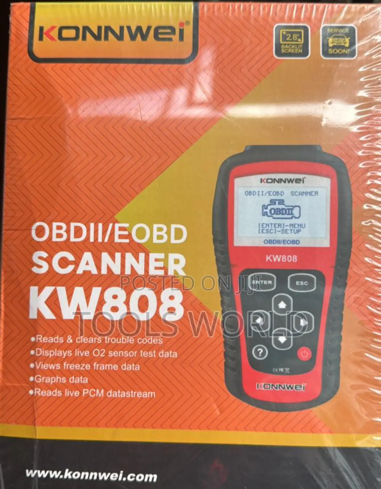 Obd2 Scanner Automotive Fault Diagnosis Instrument Detection Decoder