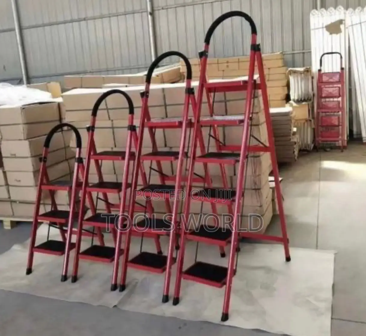 Heavy Duty 6 Step Foldable Ladder