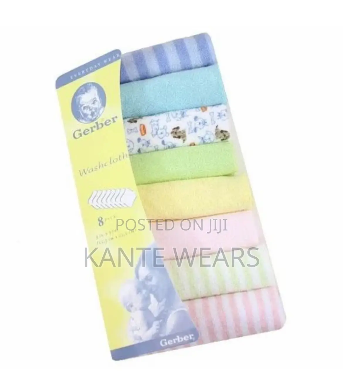 Baby Face Towel, Pack of 8