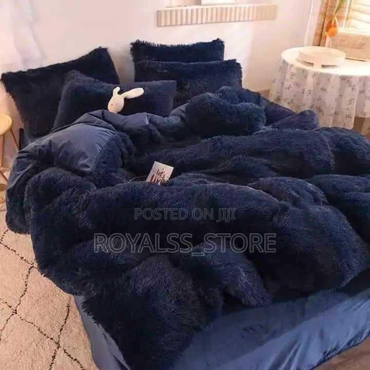 Ultra Soft Luxury Fur (Hairy) Duvet Set All Colors Available