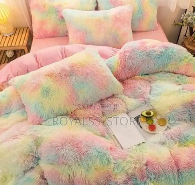 Ultra Soft Luxury Fur (Hairy) Duvet Set All Colors Available