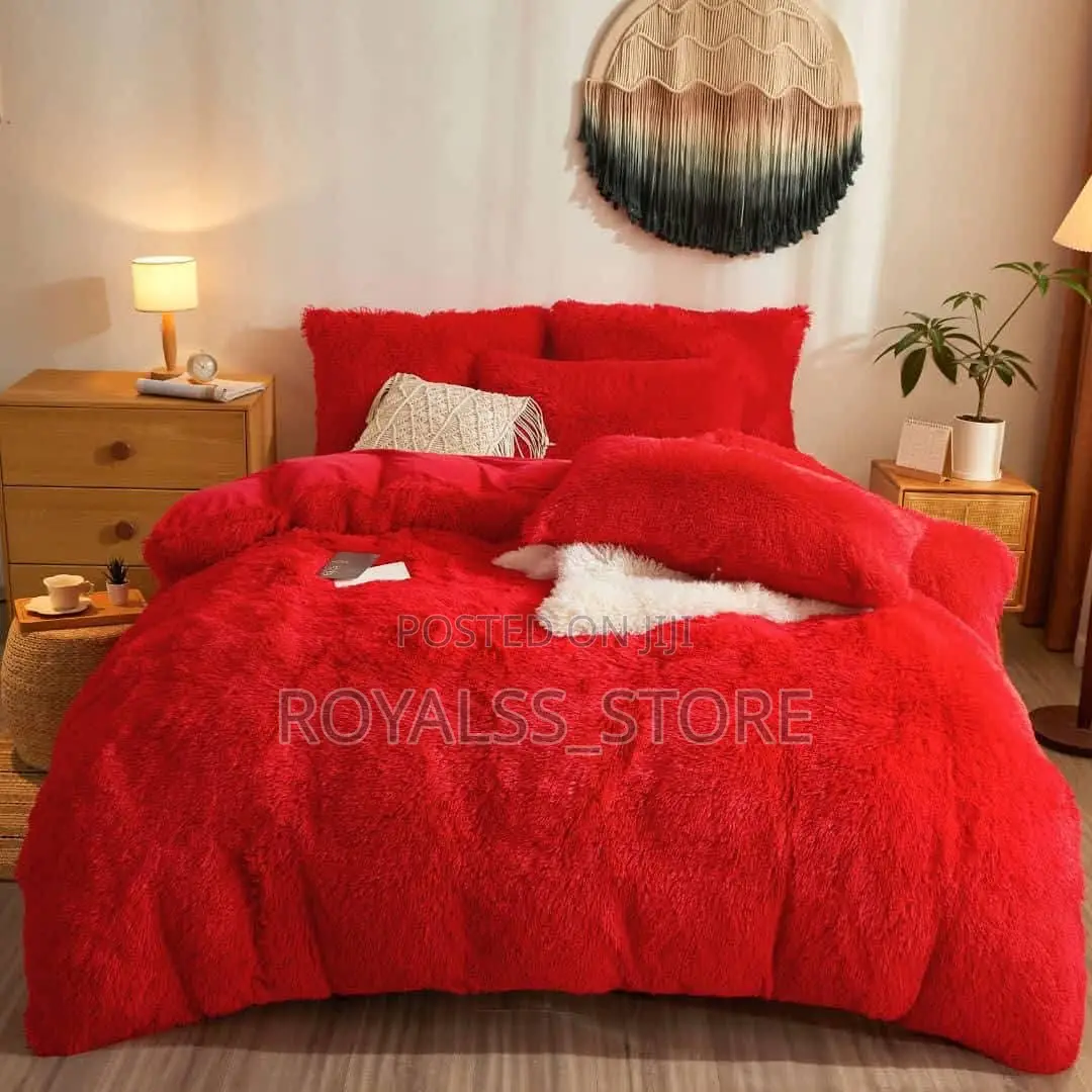 Ultra Soft Luxury Fur (Hairy) Duvet Set All Colors Available