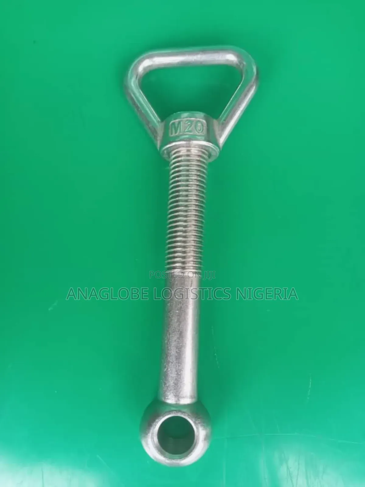 M20x150mm Long Stainless Steel Swing Eye Bolt With Butterfly Nut