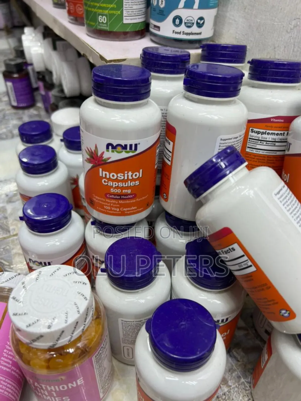 Now Inositol Caps 500mg